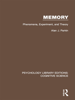 cover image of Memory